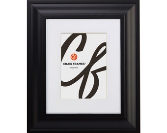 Cornice ArtToFrames Satin Nero 50,8x63,5 Cm (20x25 Pollici) - MDF Con Plexi - Per Poster, Foto, Diplomi