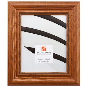 Colonial Ornate, Honey Brown Solid Wood Picture Frame, 2.25&quot; Wide, 35 Common Sizes (15177483250) Craig Frames