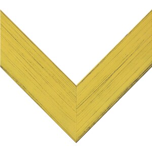 Jasper, Rustic Southern Yellow Picture Frame With Single Opening White ...