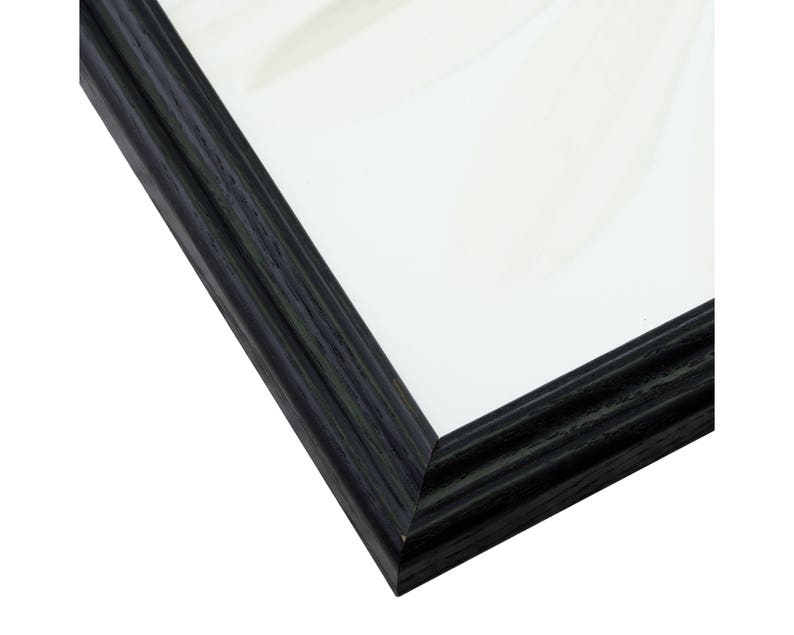 200ASHBK2228 Wiltshire 200 Craig Frames .75 Wide 22x28 Inch Black Solid Wood Picture Frame