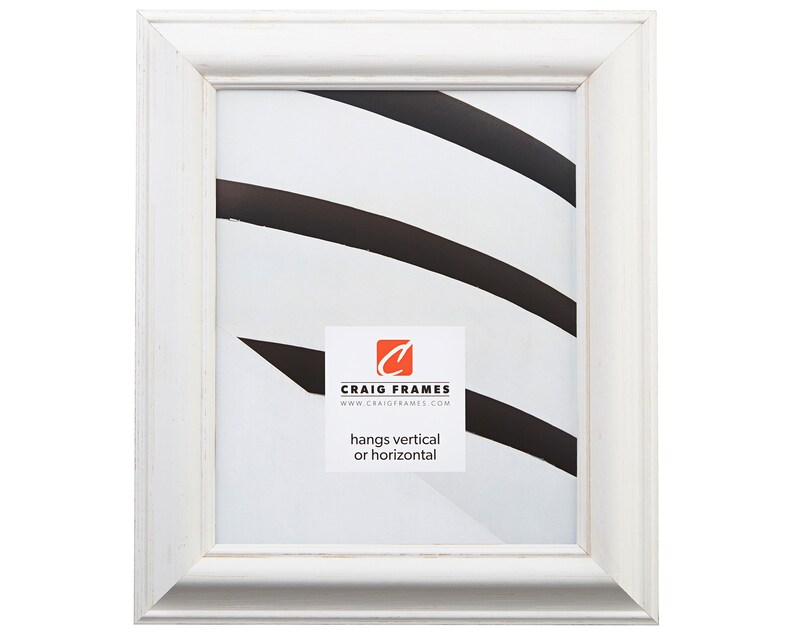 773329002424 24x24 Inch White Picture Frame Craig Frames American Classic 1.75 Wide