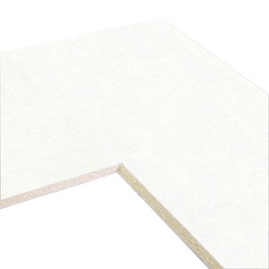 Craig Frames B097 Pre-cut Mat Board, Various Sizes, Polar White