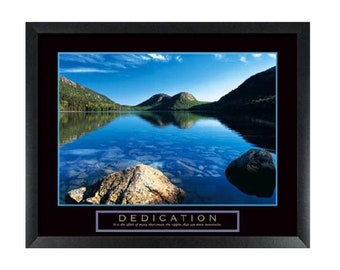 Motivational Wall Decor, Inspirational Home, Office, Framed Classroom Posters