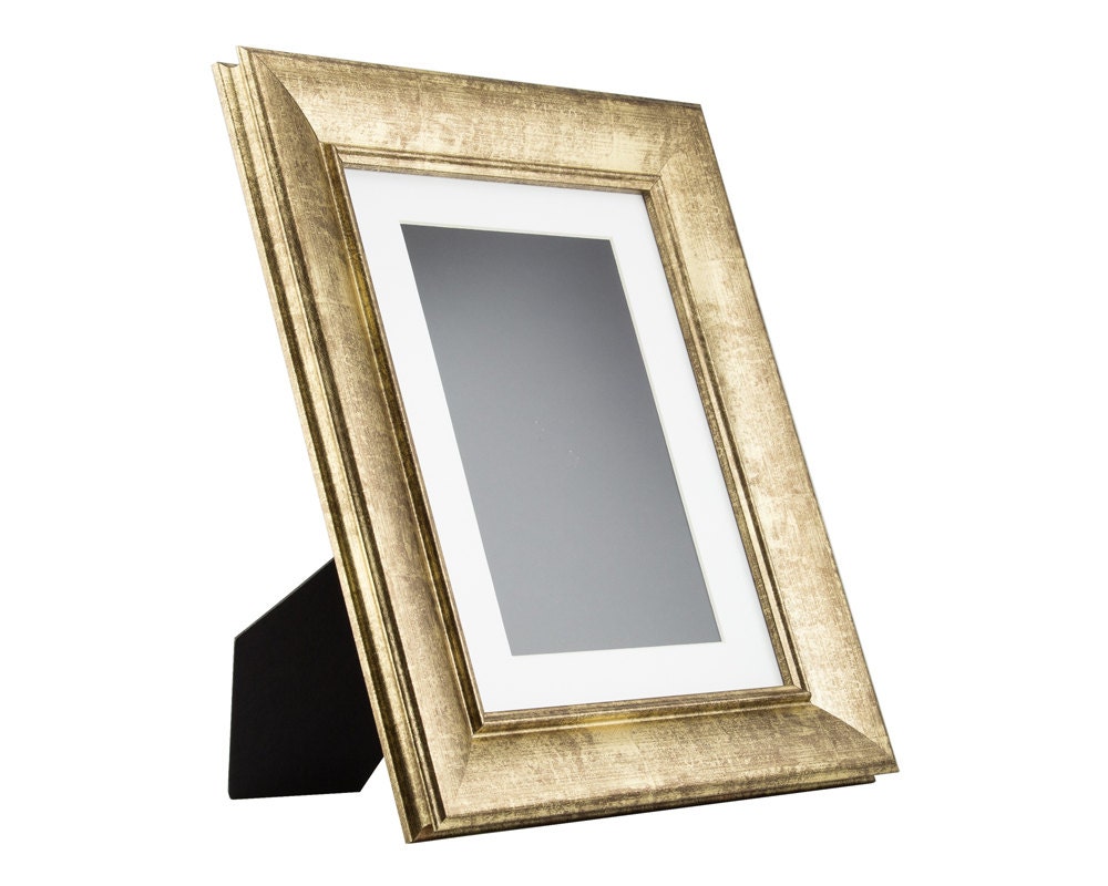 Craig Frames 8.5x11 Inch Vintage Gold Standing Picture Frame Etsy