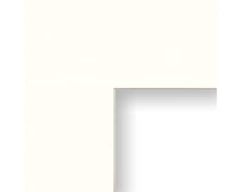 Craig Frames B403 Pre-cut Mat Board, Various Sizes, Pure White