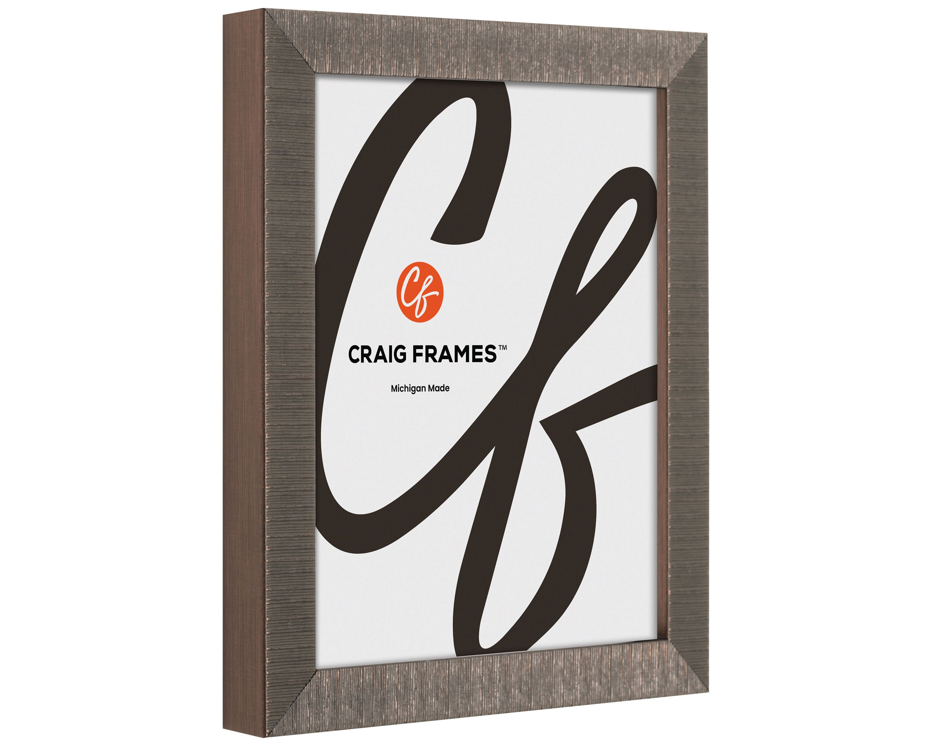 Linear Tarnished Bronze Picture Frame 1 Wide 70 Sizes Etsy