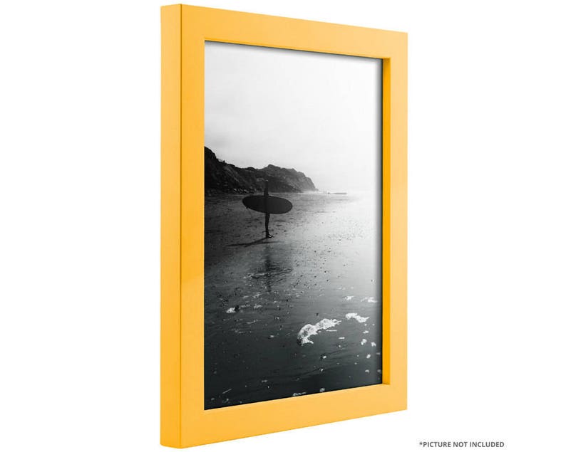 Confetti .875 Wide 1406321216 Craig Frames 12x16 Inch Modern Yellow Picture Frame