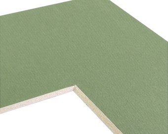 Craig Frames B522 Pre-cut Mat Board, Various Sizes, Palm Green