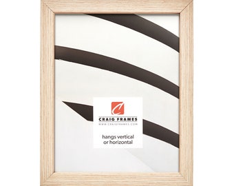 Farmhouse Natural Wood Picture Frame, Rustic Modern Decor