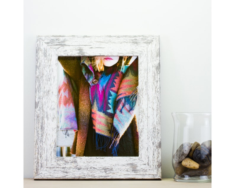Craig Frames 7416051212 American Barn White 12x12 Inch Faux Barnwood Picture Frame 2 Wide