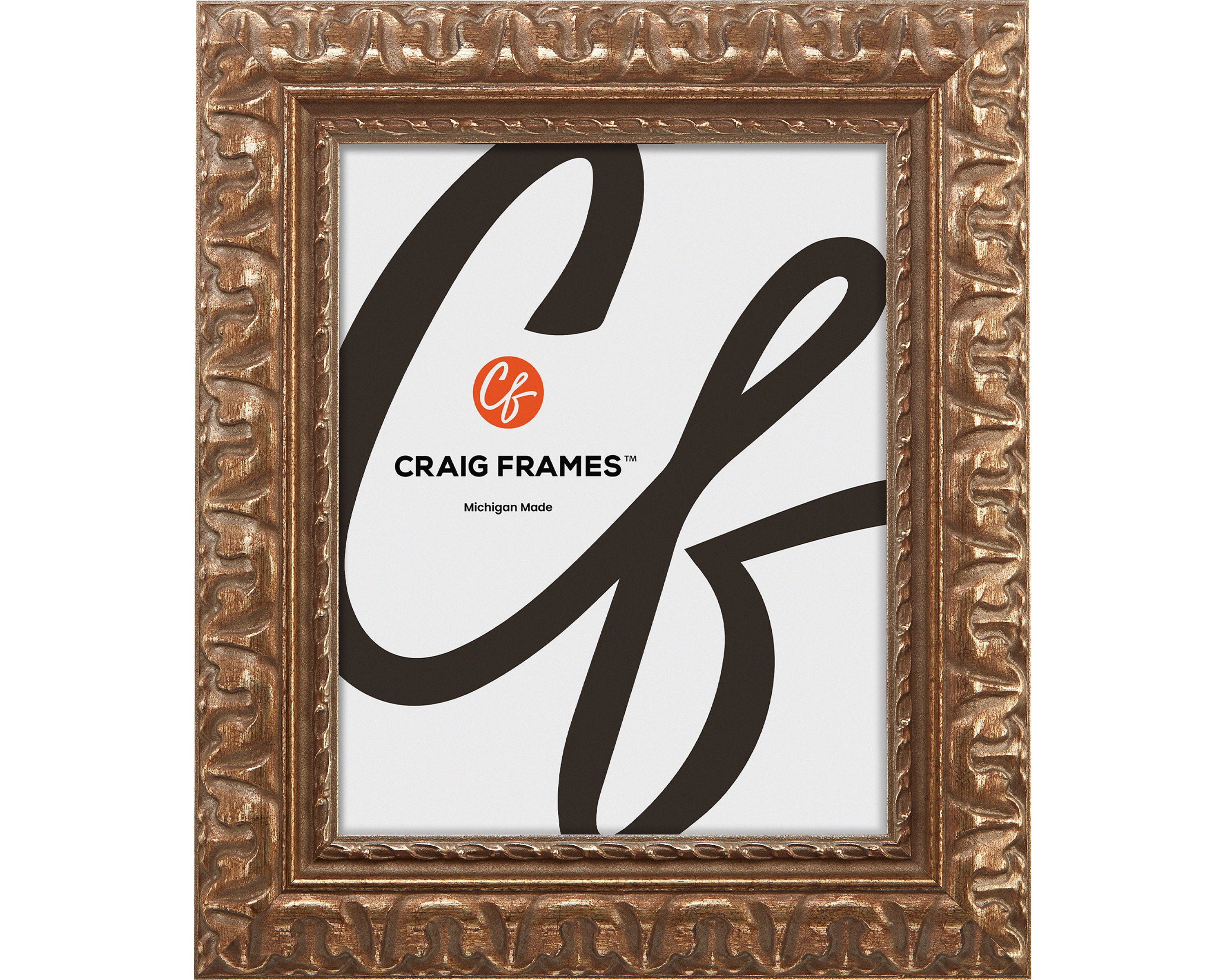 3-1/2 Polystyrene Classic 16x24 Picture Frame by Wholesaleartsframes-com.  1972 Series. Gold, Silver & Bronze Made in USA 