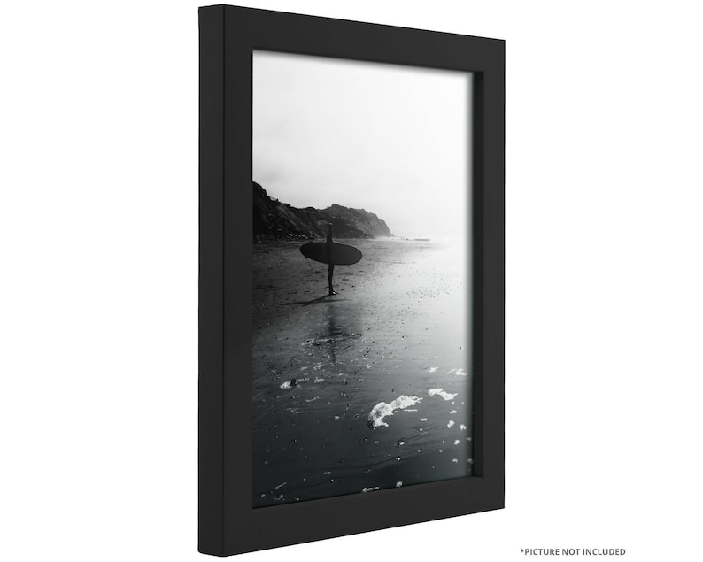 Craig Frames Confetti .875 Wide 24x30 Inch Modern Black Picture Frame 1406522430