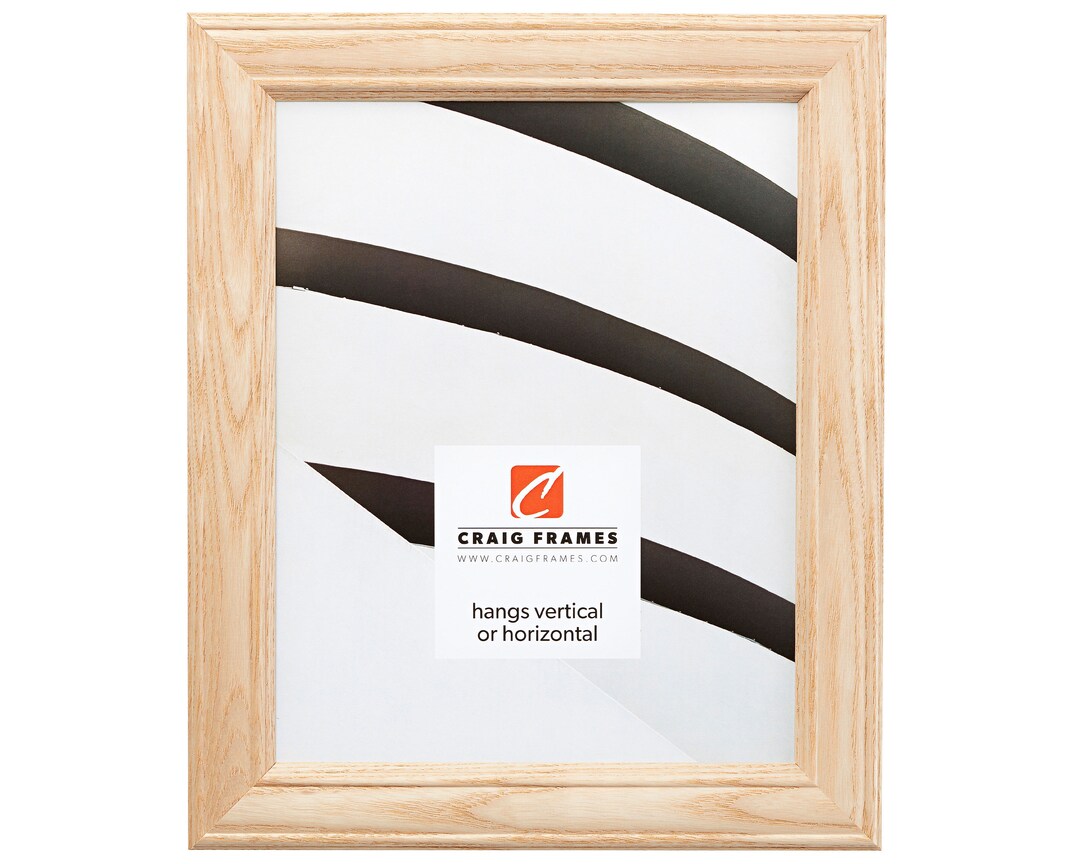 thumbnail image 2 of Craig Frames Wiltshire Solid Wood Picture Frame – 1.25" Wide, Various Sizes & Colors, USA Made 2 of 2