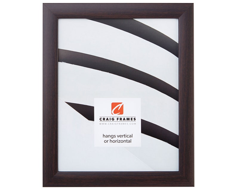 1 Wide 232477782434 24x34 Inch Brazilian Walnut Brown Picture Frame Craig Frames
