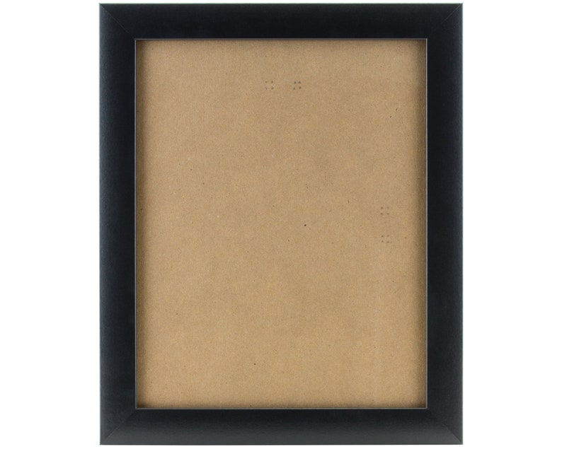1WB3BK1624L-4 Craig Frames 16x24 Inch Modern Black Picture Frame Set Set of Four Contemporary 1 Wide
