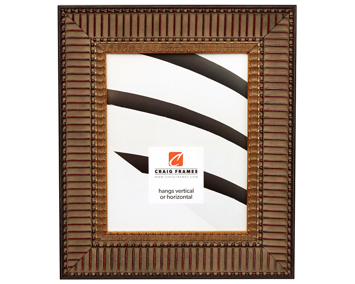 Chapelle Gothic Antique Mahogany Picture Frame 2.5 Etsy