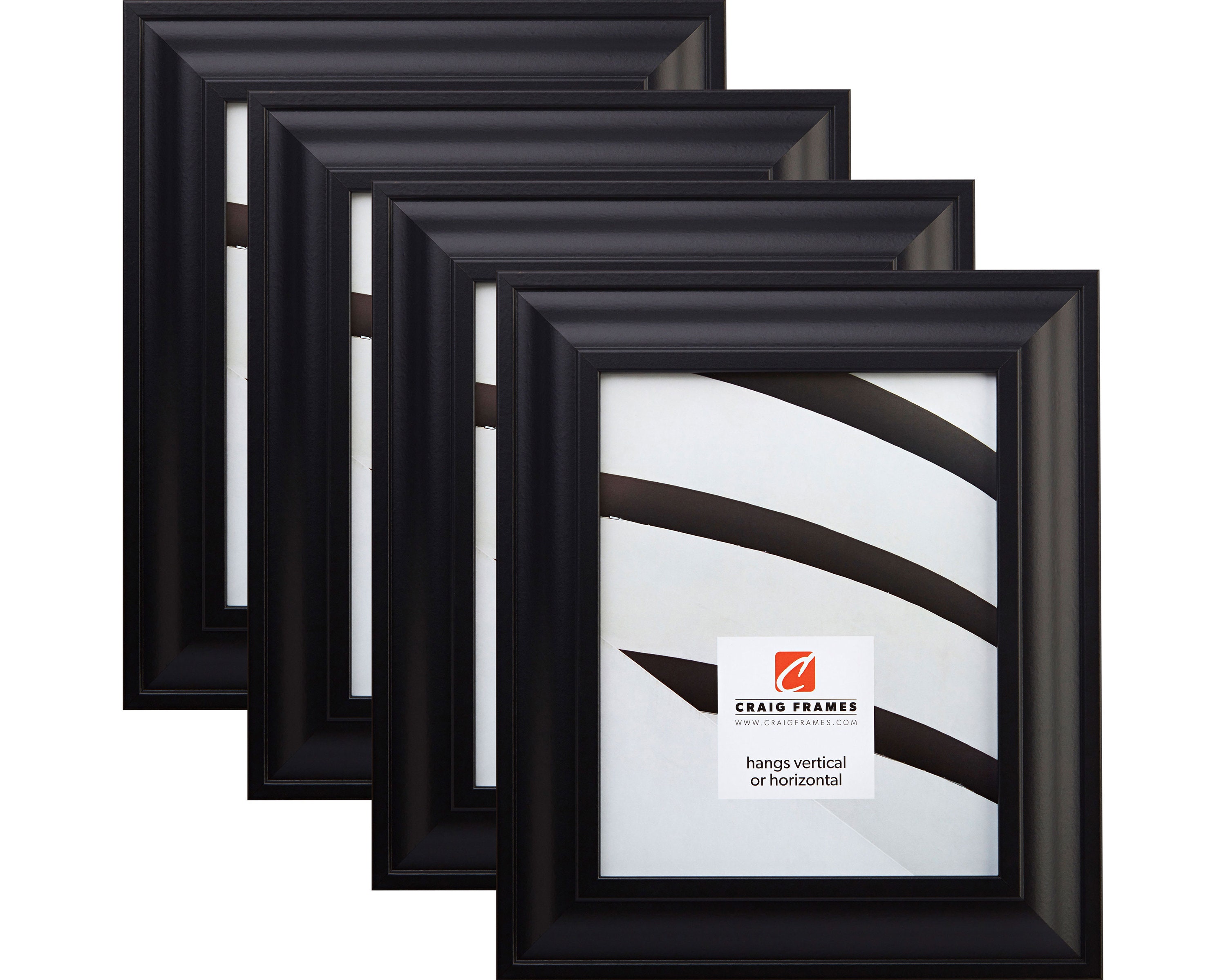 Craig Frames 14x22 Inch Black Picture Frame Set Contemporary Etsy