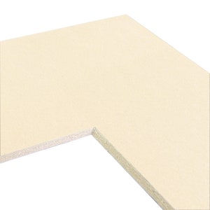 Craig Frames B507 Pre-cut Mat Board, Various Sizes, Soft Cream