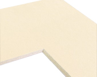 Craig Frames B507 Pre-cut Mat Board, Various Sizes, Soft Cream