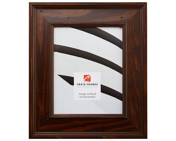 Burbank, Dark Walnut Brown Picture Frame, 2.75