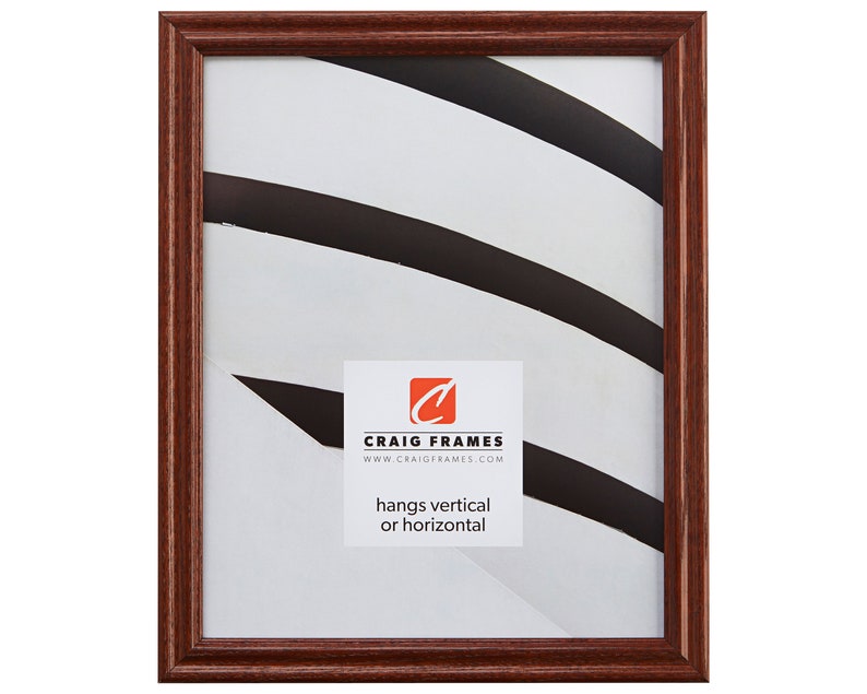 Wiltshire 200 23x33 Inch Dark Walnut Brown Solid Wood Picture Frame Craig Frames .75 Wide 200ASH2162333
