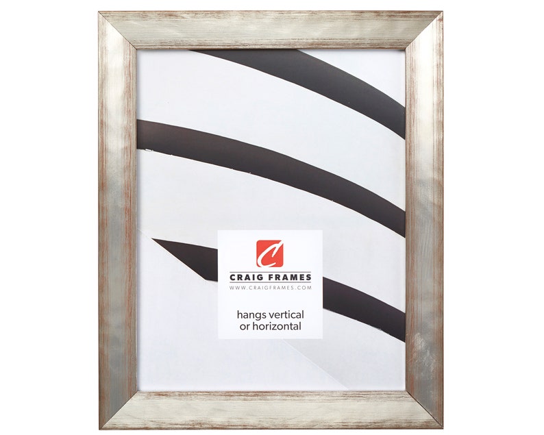 13x19 Inch Silver Luminos Picture Frame 1 Wide Craig Frames Siena 109531319 Frames Craft Supplies Tools Vadel Com