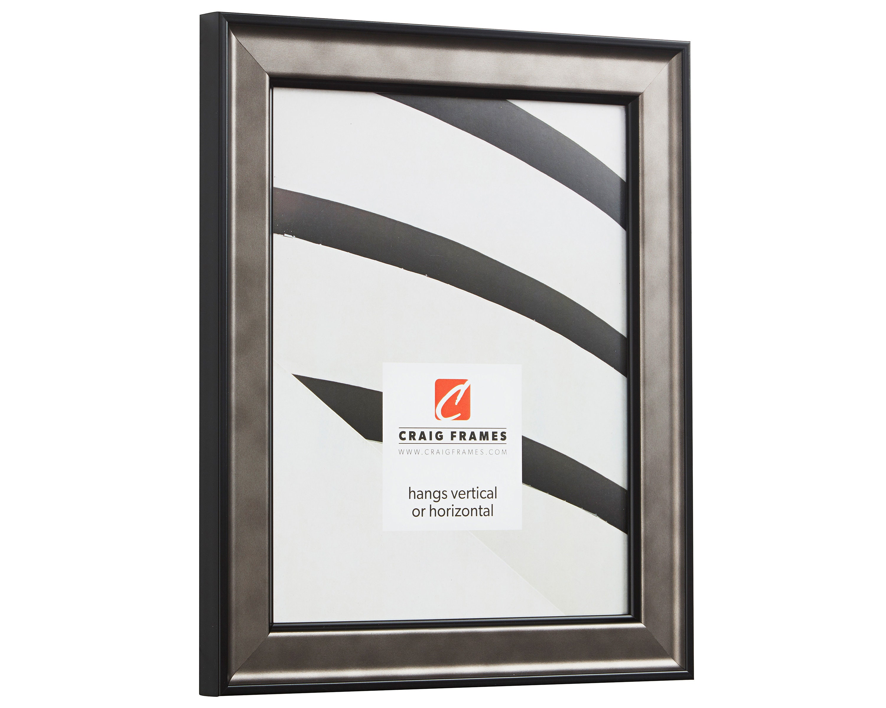 Atlas Antique Pewter Grey Picture Frame 1.375 Wide 18 Etsy