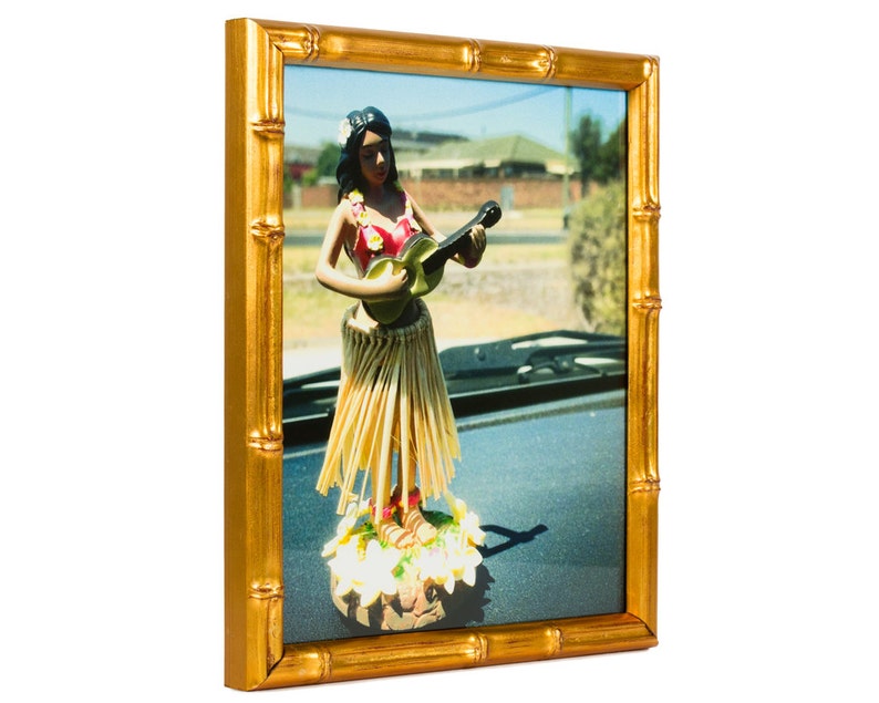 Craig Frames 12x18 Inch Vintage Gold Bamboo Picture Frame Image 0
