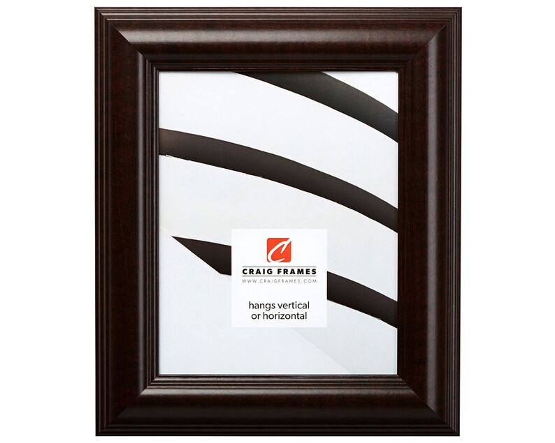 Craig Frames 14x18 Inch Dark Walnut Brown Picture Frame 880361418 Dakota 200 2 Wide