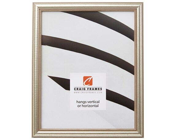 craig frames 24x34 inch distressed silver picture frame etsy