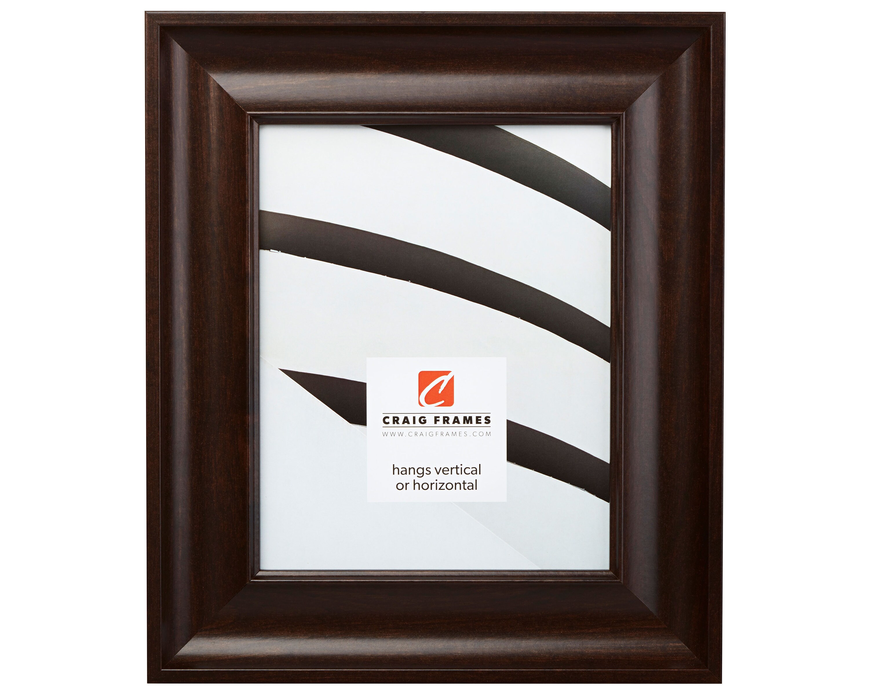 Craig Frames 12x16 Inch Dark Walnut Brown Picture Frame Etsy