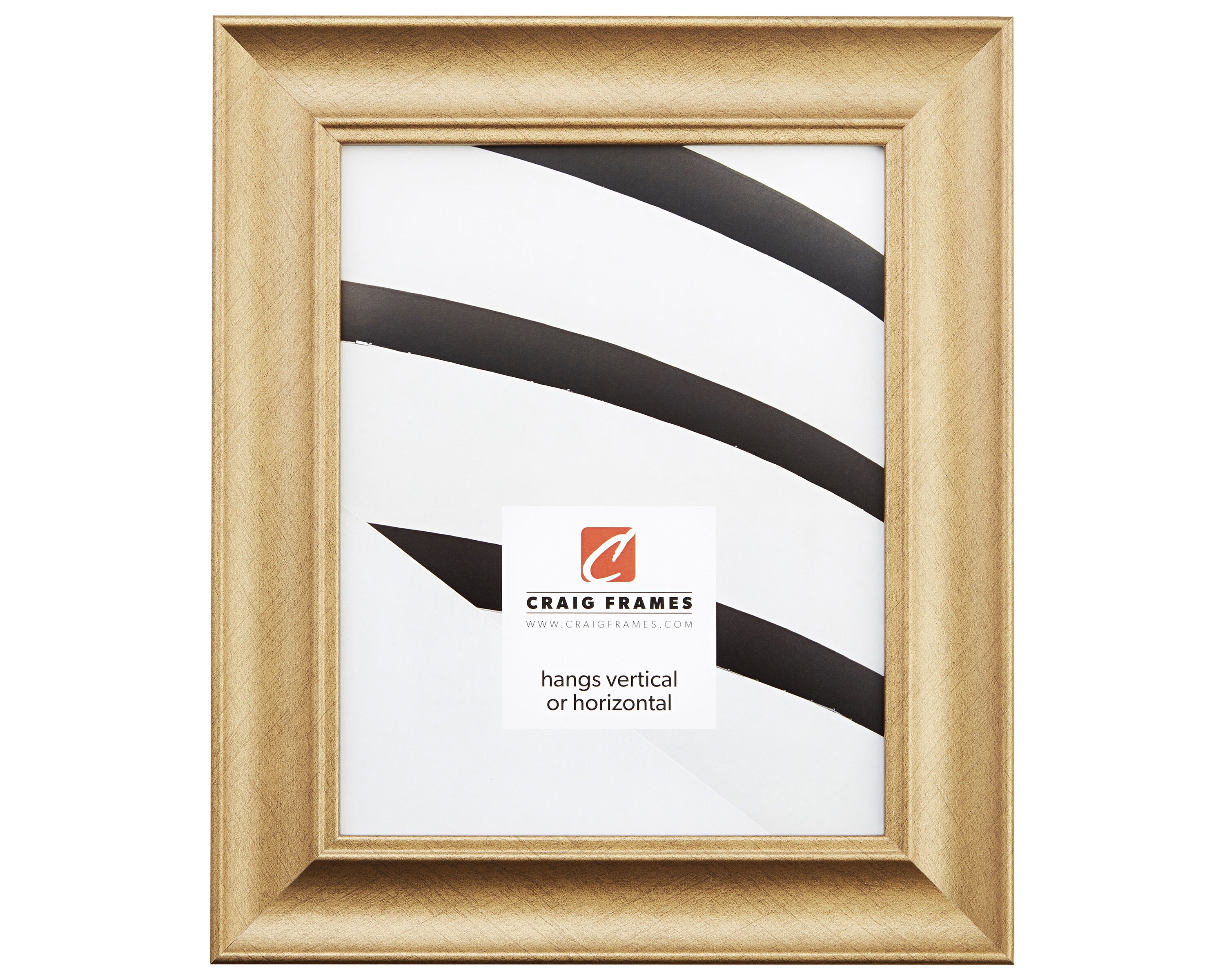 Craig Frames 14x22 Inch Brushed Gold Picture Frame Vintage Etsy