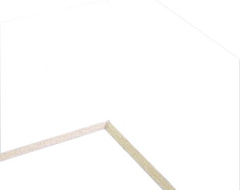 Craig Frames B222 Pre-cut Mat Board, Various Sizes, Smooth White
