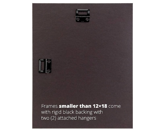 2/" Satin Black Picture Frame 23/" 24/" Sizes Craig Frames Contemporary Upscale