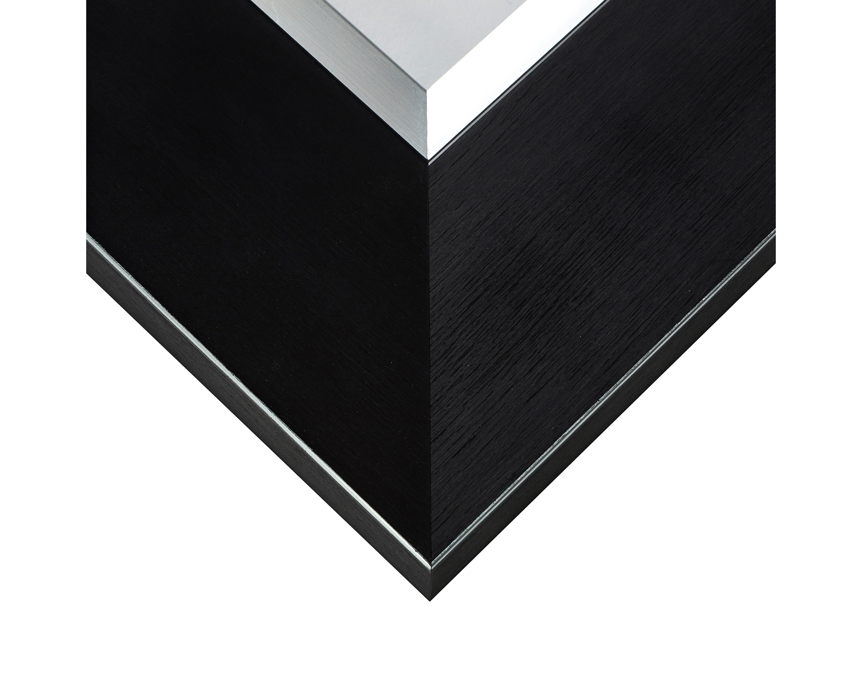 Ambassador, Bold Black and Silver Picture Frame, 3