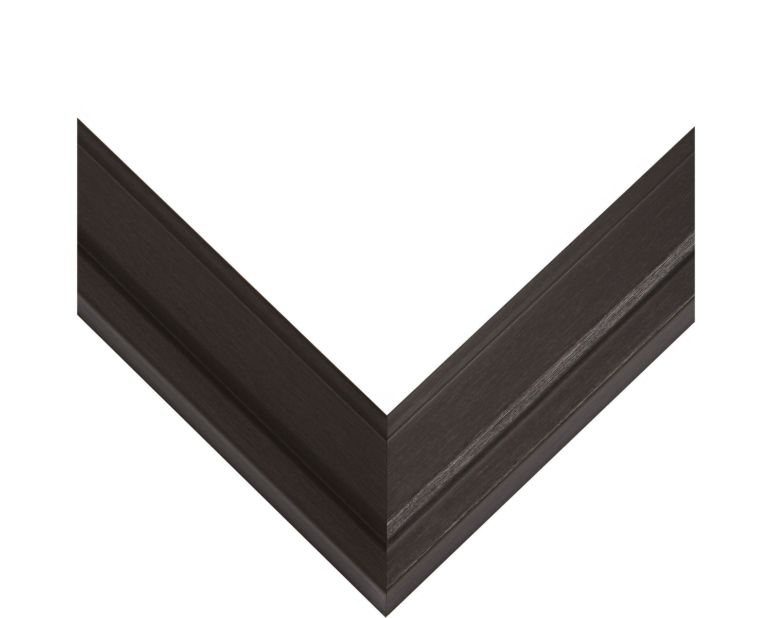 Manhattan Black Steel Picture Frame With Single Opening White Etsy