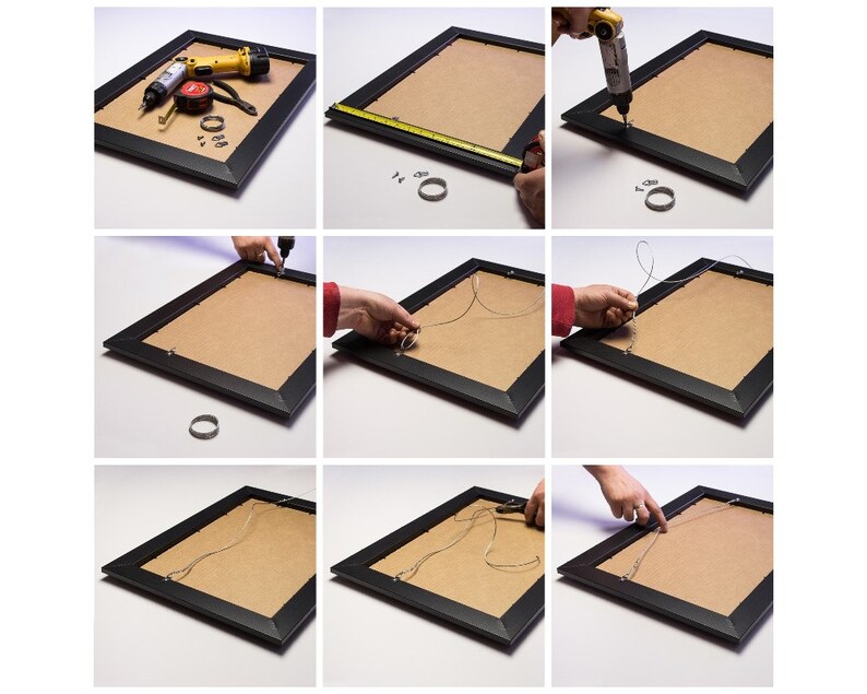 22x28 Inch Modern Brushed Gold Picture Frame Craig Frames Bauhaus 200 744462228
