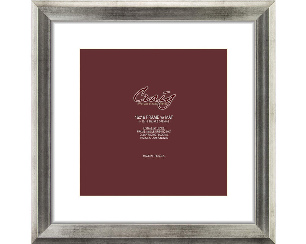 Craig Frames Confetti Modern Red Solid Wood Picture Frame – Multiple Sizes
