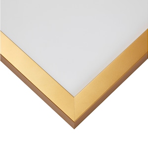 Confetti Pastel, Modern Picture Frame, .875 Wide, Various Colors, 35 Common Sizes, Craig Frames, White, Gold, Black, Yellow, Blue, Wood Gold