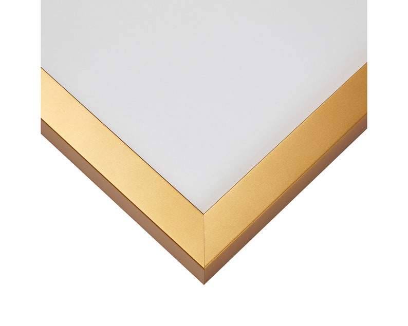 Confetti Pastel, Modern Picture Frame, .875 Wide, Various Colors, 35 Common Sizes, Craig Frames, White, Gold, Black, Yellow, Blue, Wood Gold