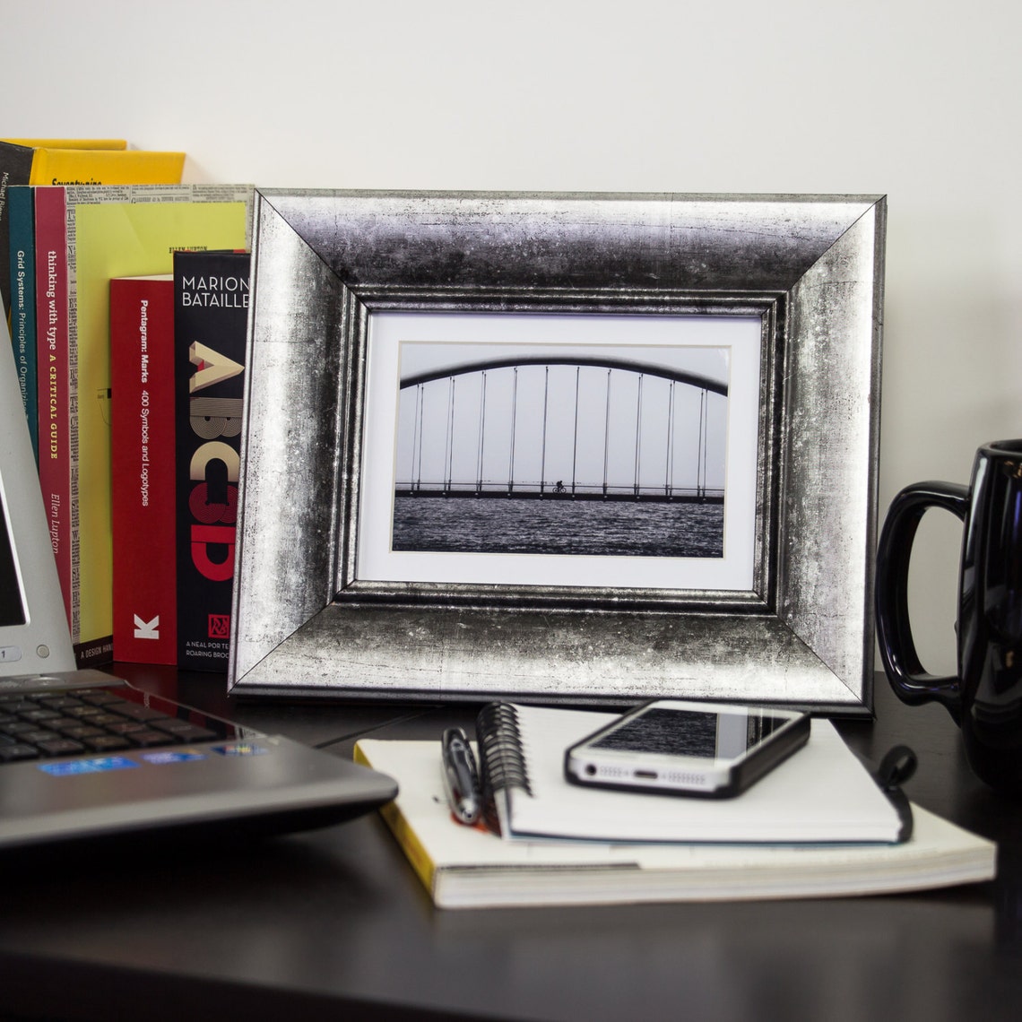 Craig Frames 8.5x11 Inch Vintage Silver Standing Picture Etsy