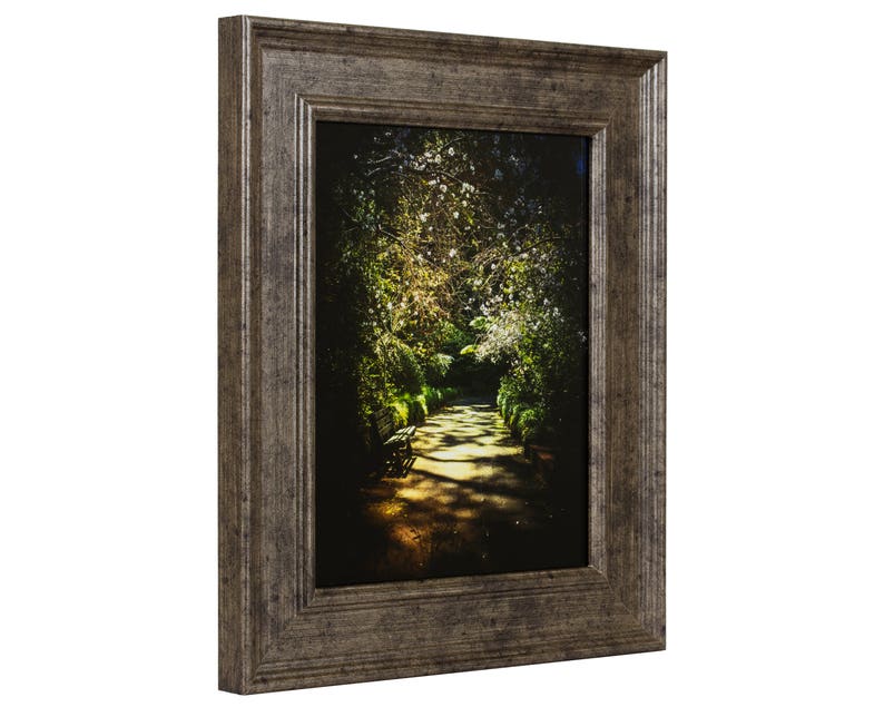 Craig Frames 18x36 Inch Tarnished Silver Picture Frame Image 0