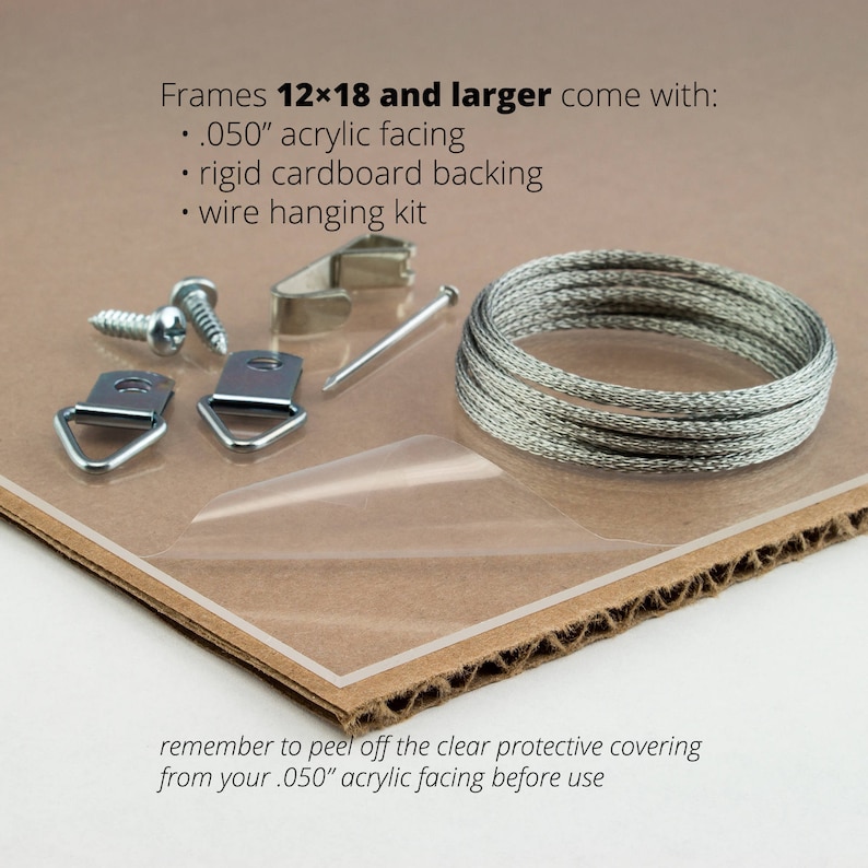 740301818 18x18 Inch Gray Barnwood Picture Frame Bauhaus 2 Wide Craig Frames