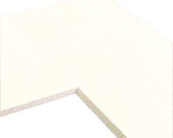 Craig Frames B402 Pre-cut Mat Board, Various Sizes, White