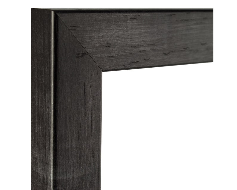 12x12 Inch Modern Black Pine Rustic Picture Frame 260091212 Bauhaus 1.25 Wide Craig Frames