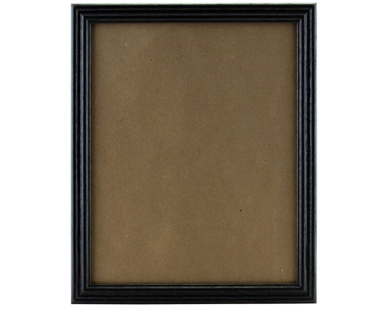 Wiltshire 200 4x6 Inch Black Picture Frame Set Set of Four .75 Wide Craig Frames 200ASHBK0406L-4