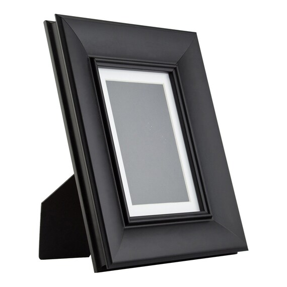 Craig Frames Baby's First Year Contemporary 2.0 Black Frame 1" Mat 13 Openings 