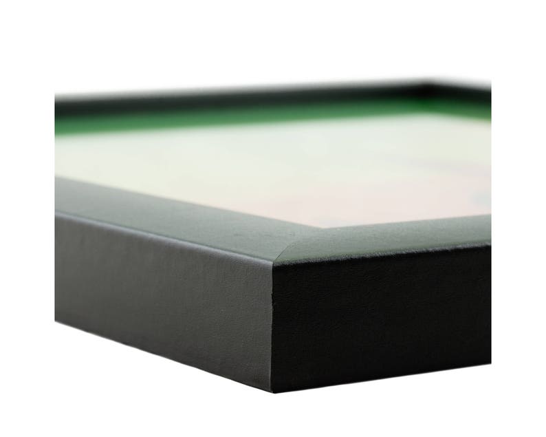 1WB3BK2430 24x30 Inch Modern Black Picture Frame Craig Frames Contemporary 1 Wide