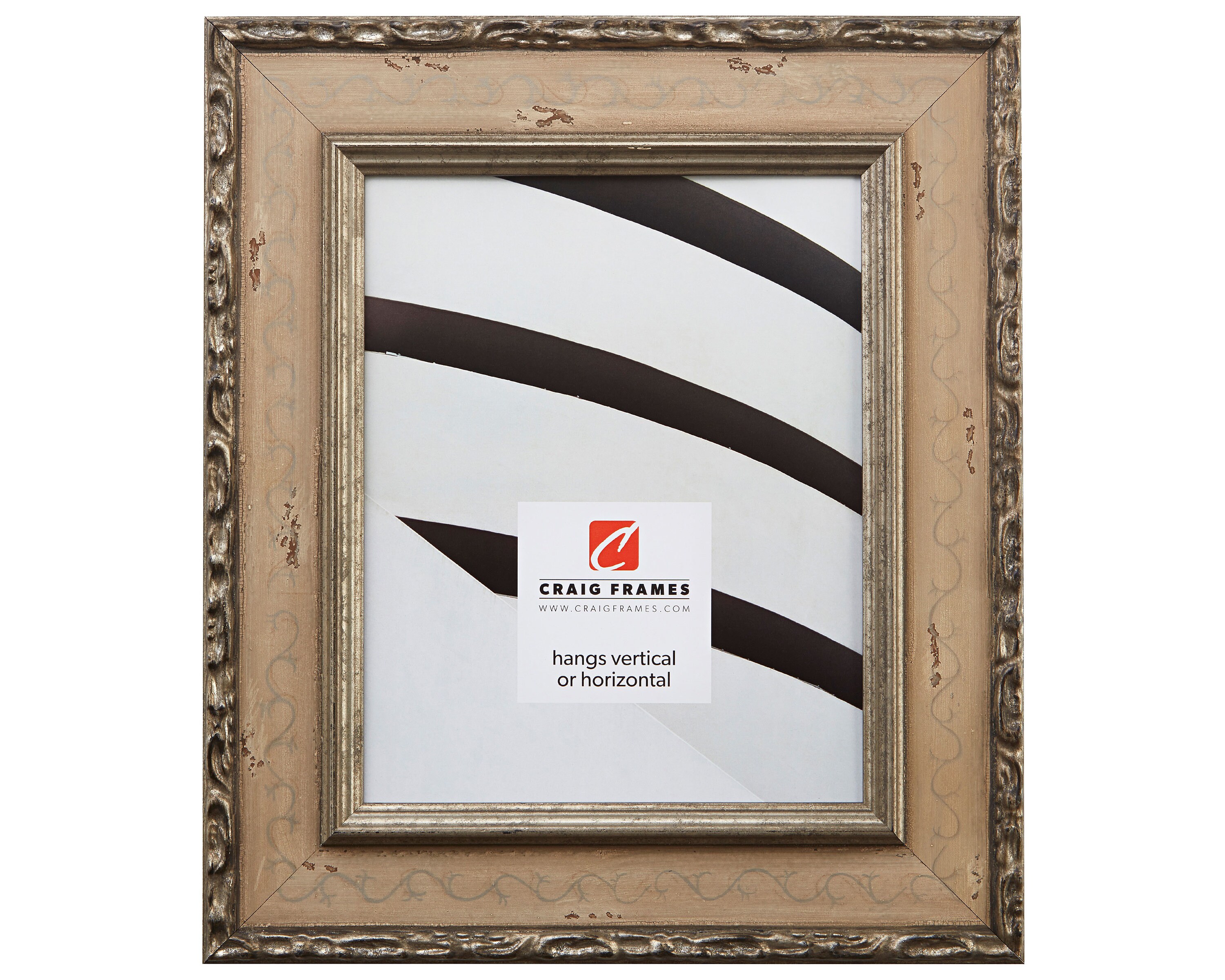 Craig Frames 24x32 Inch Antique Silver Picture Frame Etsy