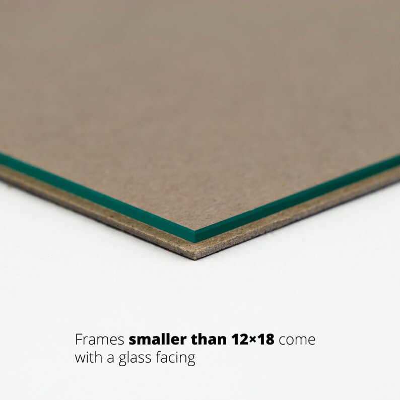 Contemporary Black Document Frame 11x14 Inch Double Mat Etsy